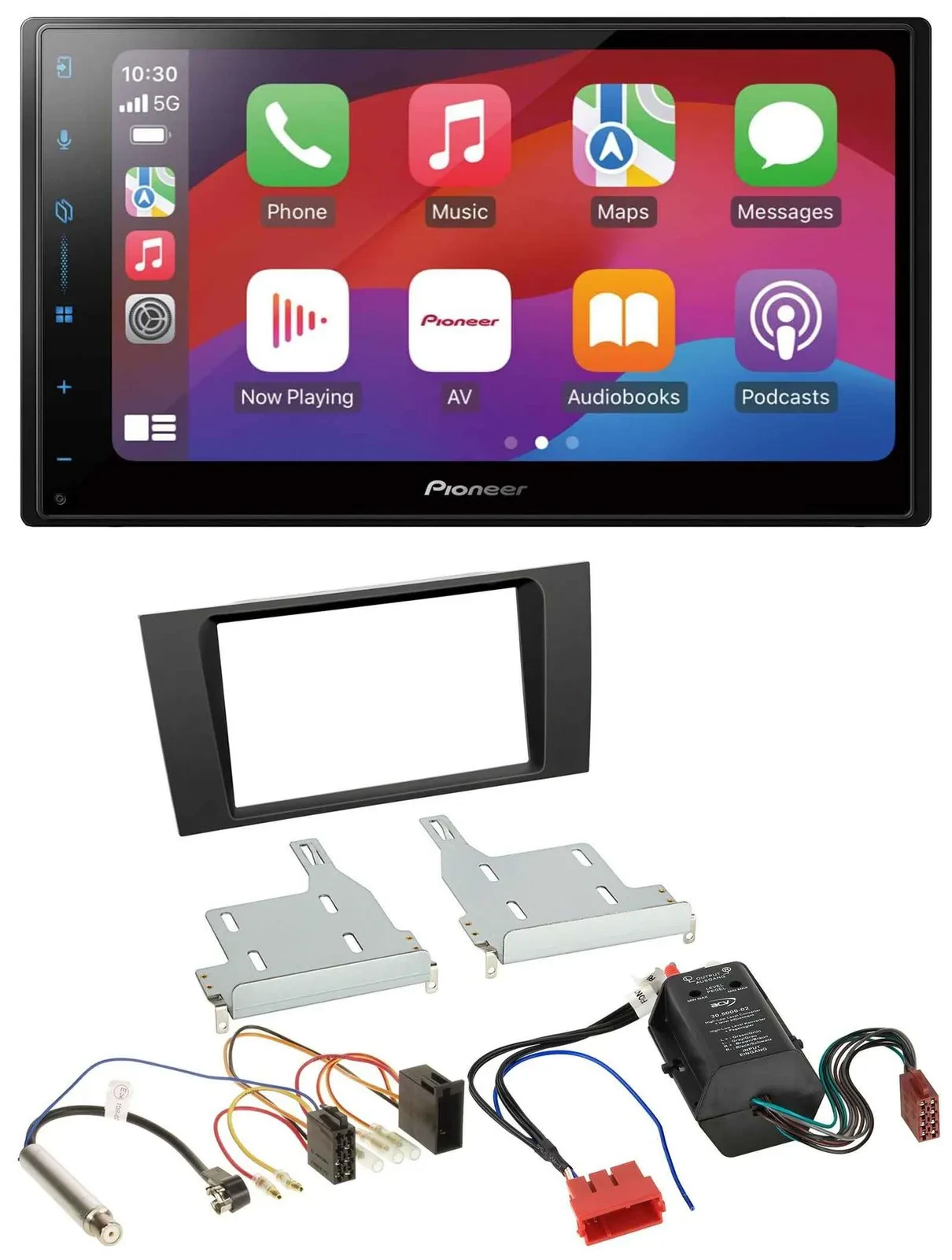 Pioneer DAB USB MP3 Bluetooth 2DIN Autoradio für Audi A4 B5 99-01 Symphony Bose