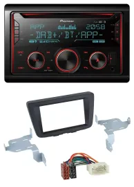 Автомагнитола для Suzuki Baleno (EW, с 2016) Pioneer 2-DIN, DAB, Bluetooth, USB, CD, MP3