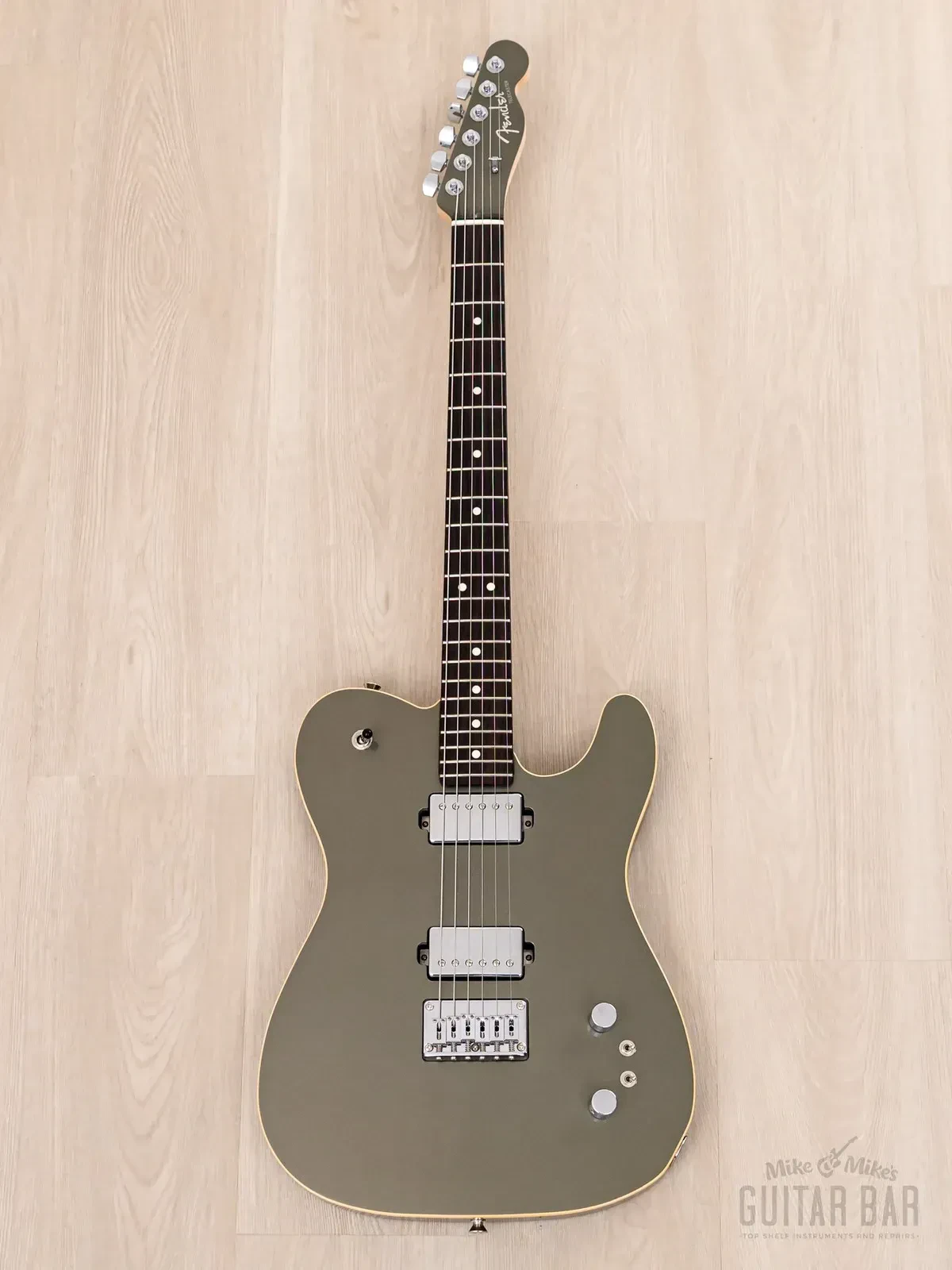 Электрогитара Fender Modern Telecaster Limited Edition HH Jasper Olive Metallic w/gigbag Japan 2021