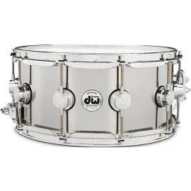 Малый барабан DW Collector's Series нержавеющая сталь 14" x 6.5"