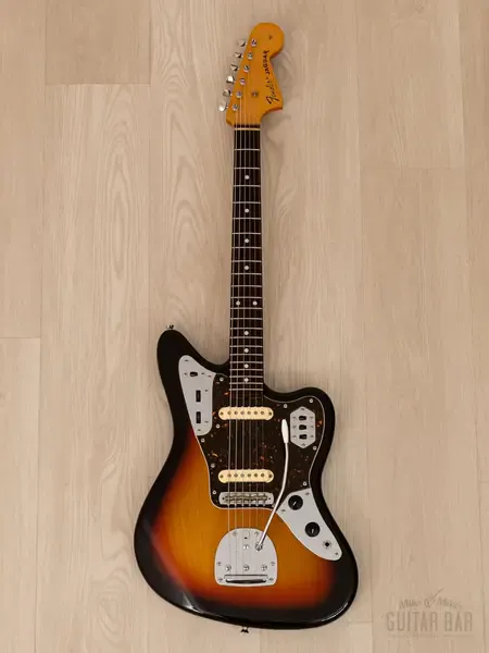 Электрогитара Fender Jaguar 1962 Vintage Reissue JG66 SS Sunburst w/gigbag Japan 2010