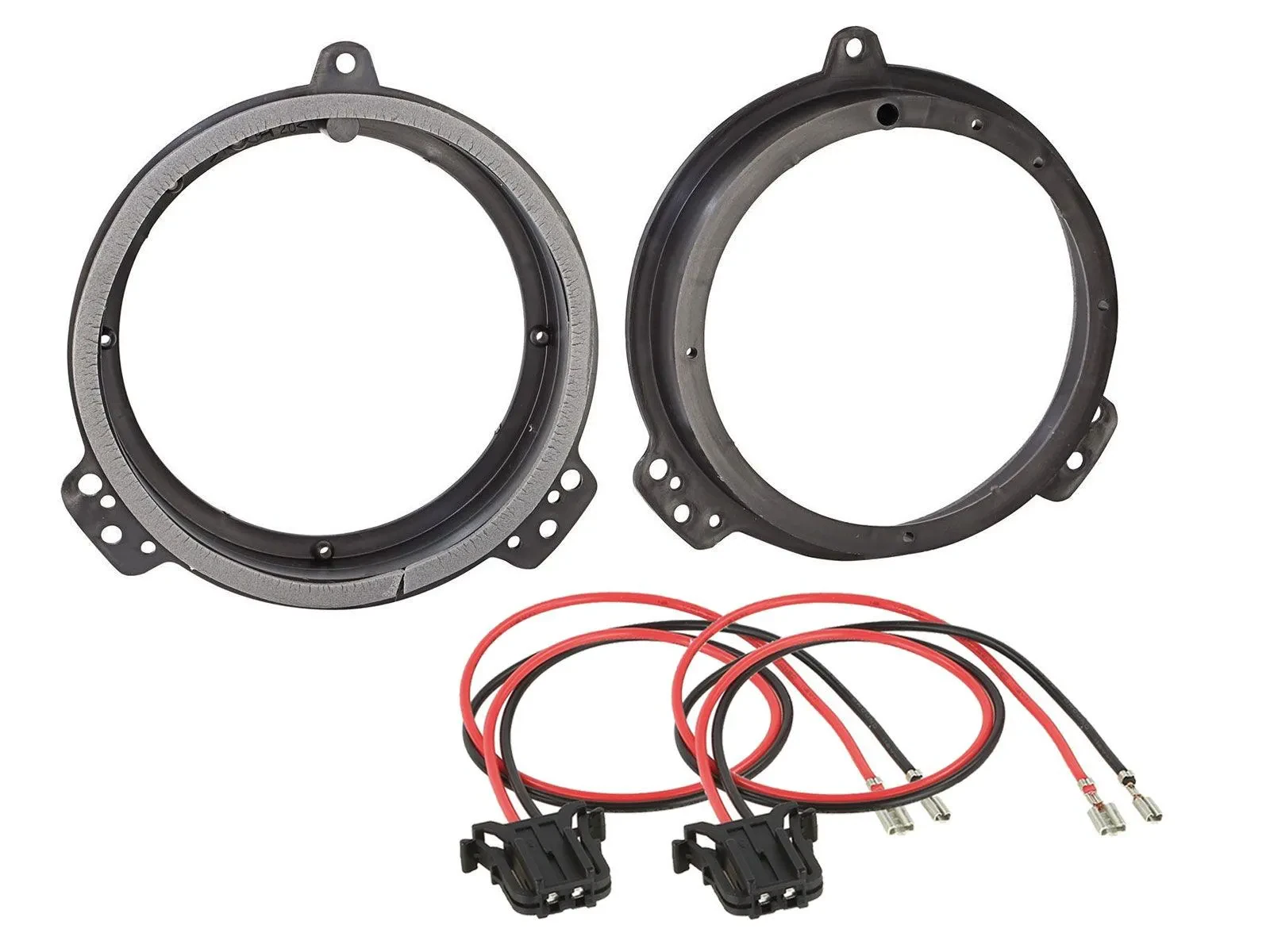 Lautsprechereinbauset für Mercedes E-Klasse W211 165 mm Fronttür Heck