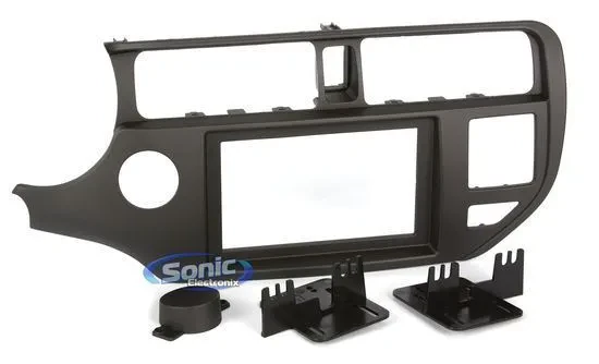 Metra 95-7353CH Double DIN Install Dash Kit For Select 2012-Up Kia Rio Vehicles