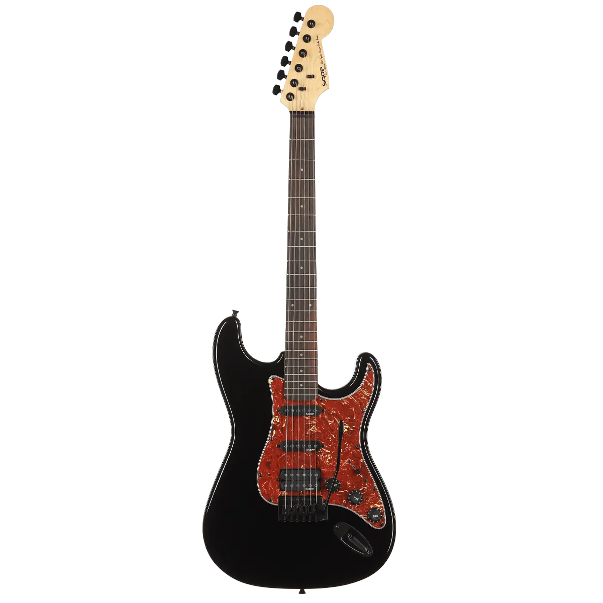 Электрогитара SQOE SEST230 Stratocaster HSS Black