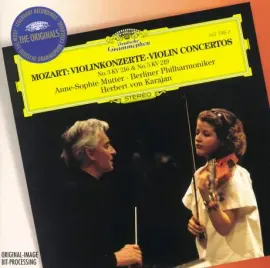 HERBERT VON KARAJAN - Mozart: Violin Concerto Nos.3 & 5 (CD)