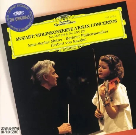 HERBERT VON KARAJAN - Mozart: Violin Concerto Nos.3 & 5 (CD)
