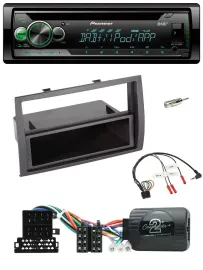 Автомагнитола Pioneer USB MP3 CD DAB для Citroen Jumper 2008–2011 с поддержкой кнопок на руле