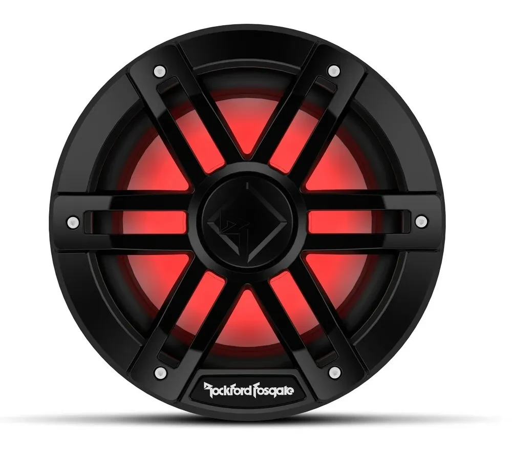 Rockford Fosgate M1D4-8B 8" M1 Series Dual 4Ohm Marine Subwoofer