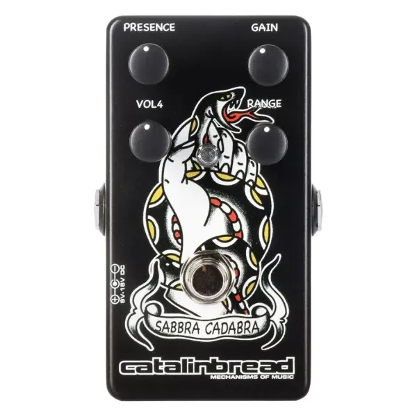 Педаль эффектов для электрогитары Catalinbread Sabbra Cadabra Traditional Ink Collection Overdrive