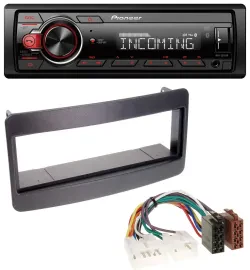 Pioneer Bluetooth USB DAB MP3 Autoradio für Toyota Celica, MR2 - schwarz
