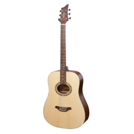 Электроакустическая гитара MiLena Music ML-Baritone SP/EQ Natural Matte