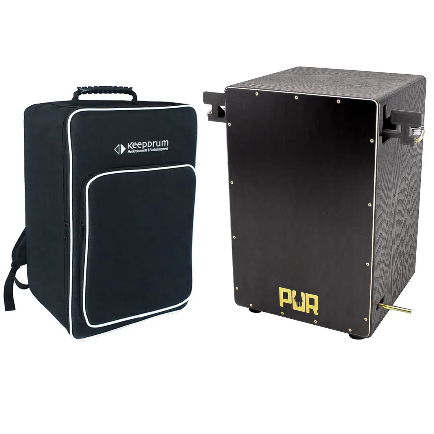 Кахон PUR CAJON PC6699 Vision Pro Black Gold с аксессуарами