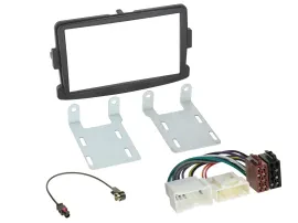 Radioeinbauset Doppel DIN Autoradio für Dacia Sandero Opel Vivaro Renault Traffi