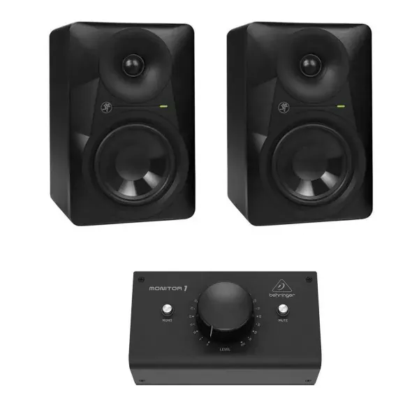 Mackie MR524 5" (Pair) + Software Bundle - Includes Behringer MONITOR1 #MR524 A