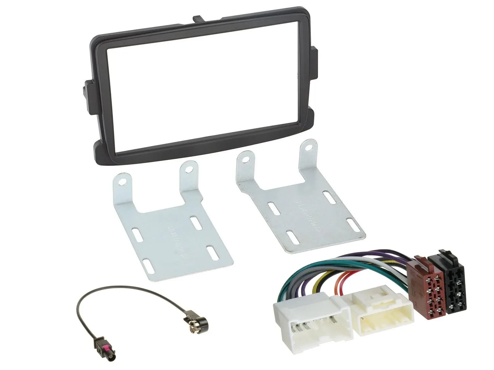 Radioeinbauset Doppel DIN Autoradio für Dacia Sandero Opel Vivaro Renault Traffi