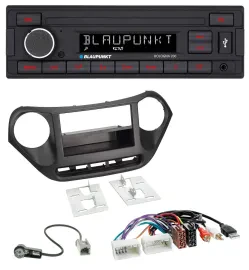 Автомагнитола для Hyundai i10 (с 2013) Blaupunkt 1-DIN MP3, USB, AUX