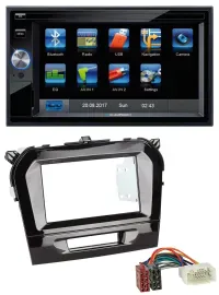 Blaupunkt SD Bluetooth 2DIN MP3 USB AUX Autoradio für Suzuki Vitara (ab 2015)