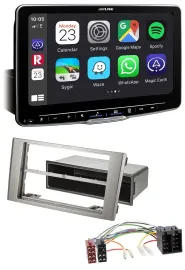 Alpine Bluetooth MP3 USB DAB Autoradio für Iveco Daily (2006-2014) silber