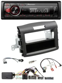 Pioneer MP3 1DIN DAB USB Lenkrad Autoradio für Honda CR-V ab 2013 schwarz