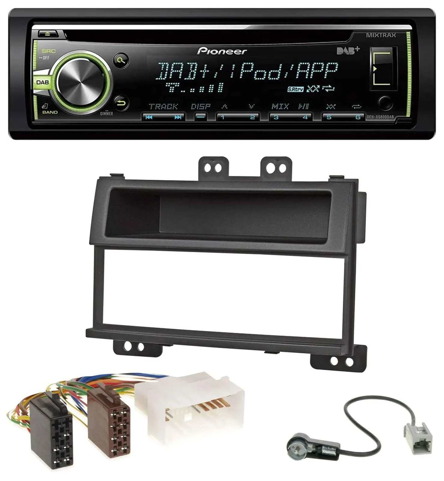 Pioneer DAB USB MP3 AUX CD Autoradio für Hyundai i20 (2008-2011)