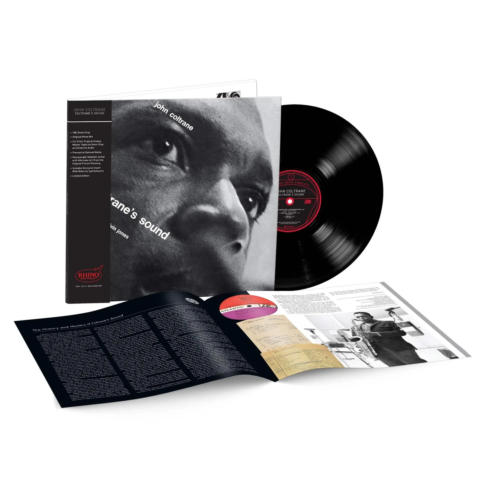 John Coltrane - Coltrane's Sound [Rhino SYEOR 2026] [Rhino Hifi] NEW Vinyl
