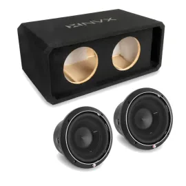 Сабвуфер NVX NE82P 2x8", щелевой фазоинвертор, 3/4" МДФ