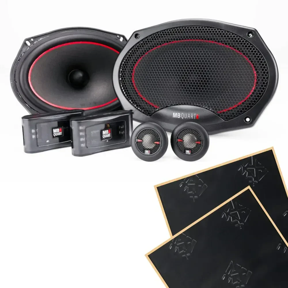 Автодинамики MB Quart RS1-269 Reference Component 6x9" с демпфирующим комплектом