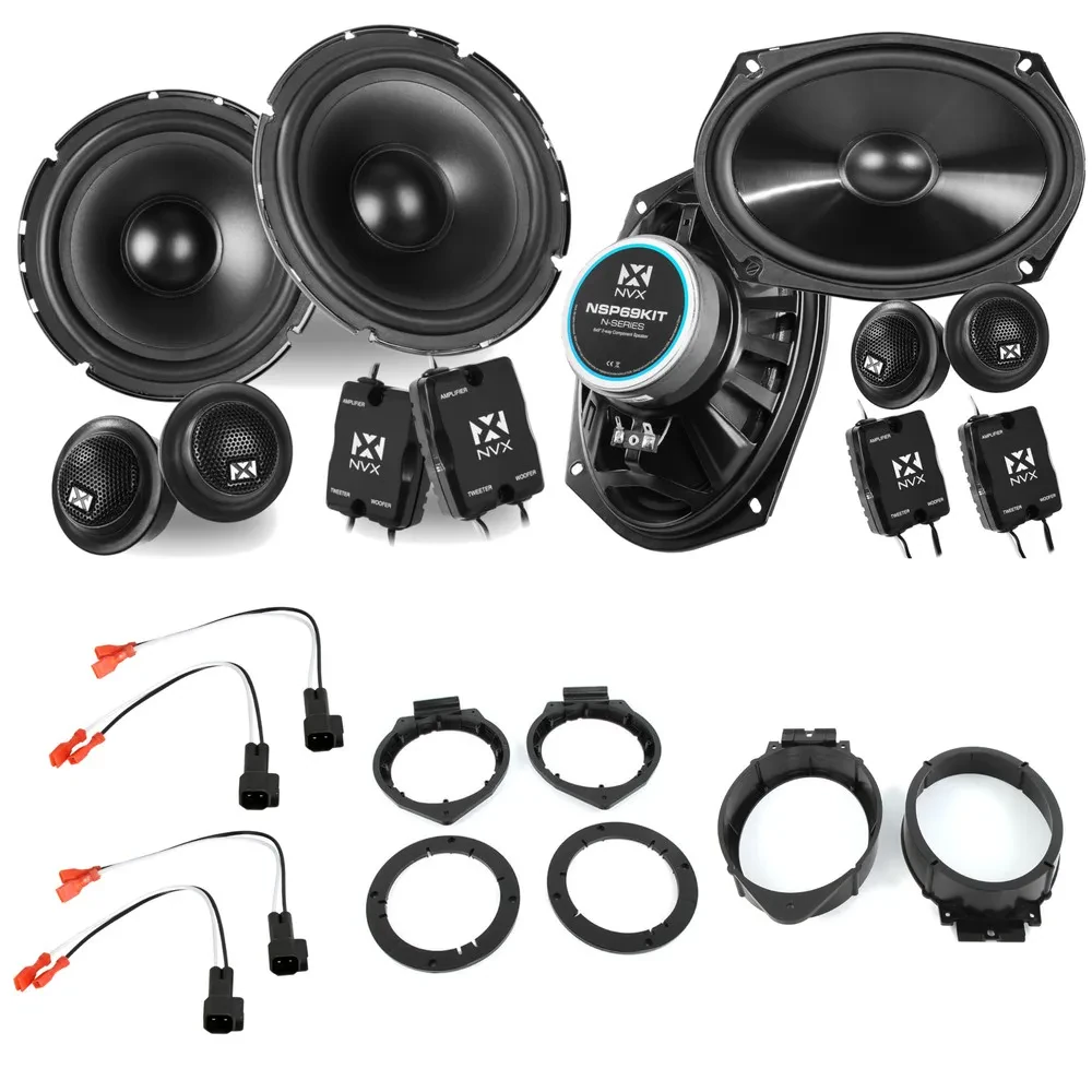Пассивная акустическая система для Chevrolet Silverado 2500HD (2020–2025) NVX N-Series Complete Speaker Upgrade Kit (набор)