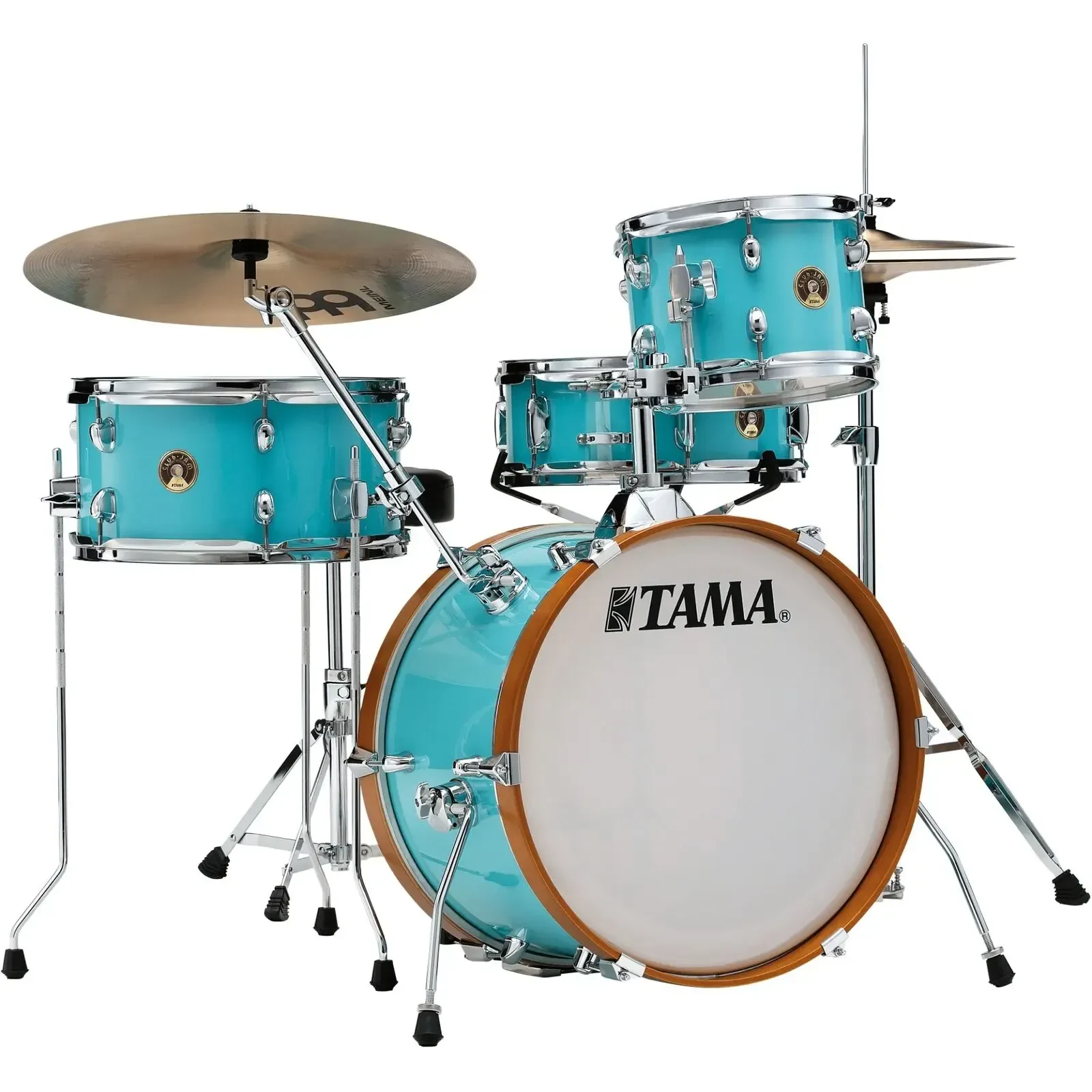 Ударная установка акустическая Tama Club-JAM 4-Piece Shell Pack Kit in Aqua Blue