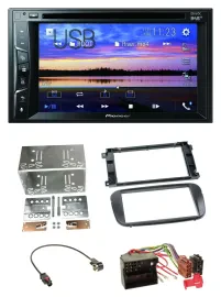 Pioneer Bluetooth 2DIN USB DVD DAB MP3 Autoradio für Ford S-Max Mondeo ab 2007 P