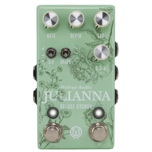 Педаль эффектов для электрогитары Walrus Audio Julianna Deluxe Limited Black Friday Floral Chorus Vibrato