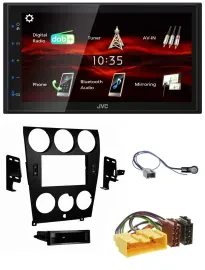 JVC USB Bluetooth MP3 DAB 2DIN Autoradio für Mazda 6 (2006-2008)