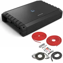 Alpine S2-A55V | 540W 5-Channel Car Amplifier with Amp Kit