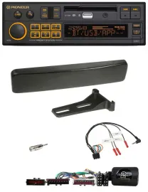 Pioneer DAB Lenkrad USB Bluetooth Autoradio für Ford Focus Mondeo schwarz