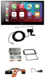 Pioneer USB Bluetooth DAB MP3 2DIN Autoradio für Cadillac BLS (2006-2010)