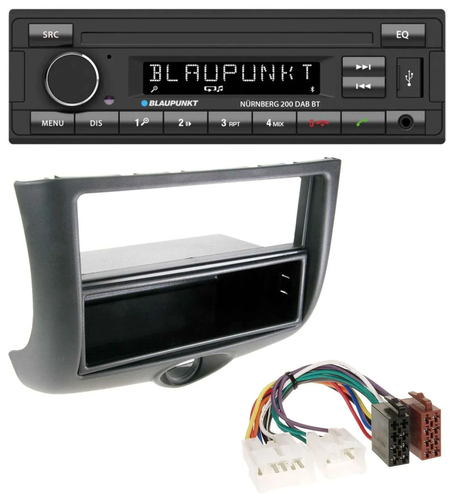 Blaupunkt USB DAB MP3 Bluetooth Autoradio für Toyota Yaris (1999-2003)