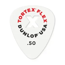 428XP.50 Tortex Flex X Медиаторы, 12шт, толщина 0,50мм, Dunlop