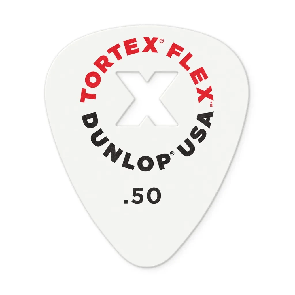 428XP.50 Tortex Flex X Медиаторы, 12шт, толщина 0,50мм, Dunlop
