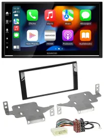 Автомагнитола для Nissan Juke (с 2014) Kenwood 2DIN, DAB, USB, Bluetooth, MP3