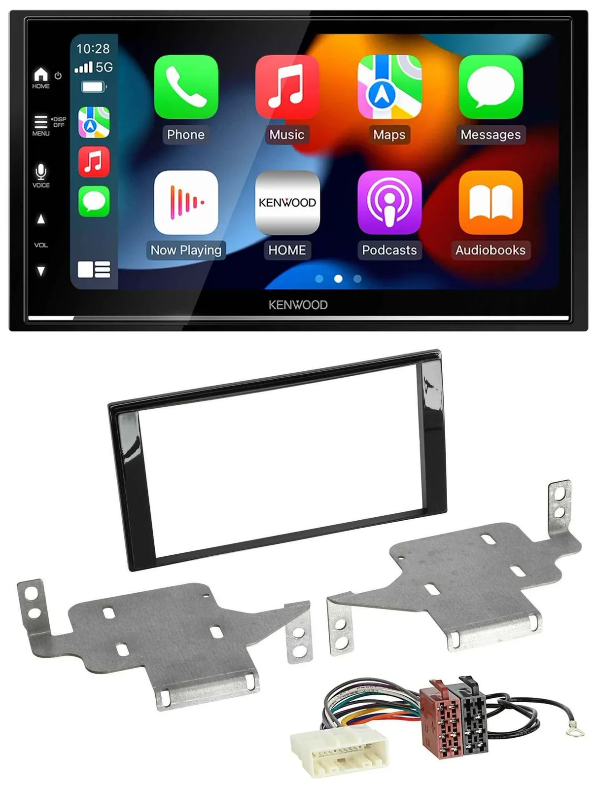 Автомагнитола для Nissan Juke (с 2014) Kenwood 2DIN, DAB, USB, Bluetooth, MP3