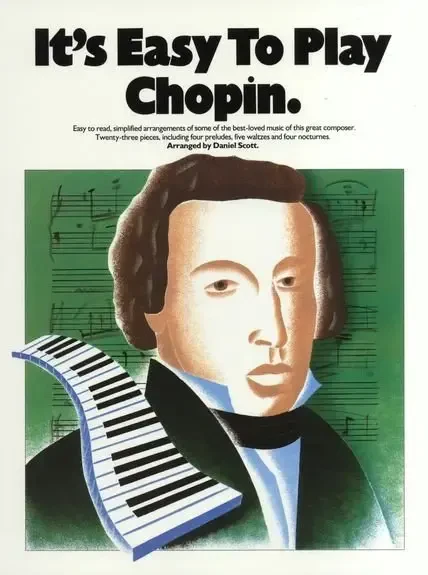 Ноты MusicSales IT'S EASY TO PLAY CHOPIN PIANO BOOK