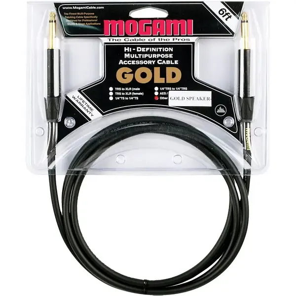 Коммутационный кабель Mogami Gold Speaker Cable 6 м