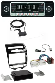 Dietz DAB Bluetooth USB MP3 Autoradio für Hyundai ix20 ab 10 autom. Klima
