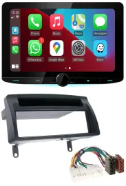 Kenwood MP3 USB DAB Bluetooth Autoradio für Toyota Corolla E12 2003-2008 dunkelg