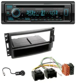 Kenwood MP3 Bluetooth DAB USB CD Autoradio für Chevrolet Corvette Uplander 05-13