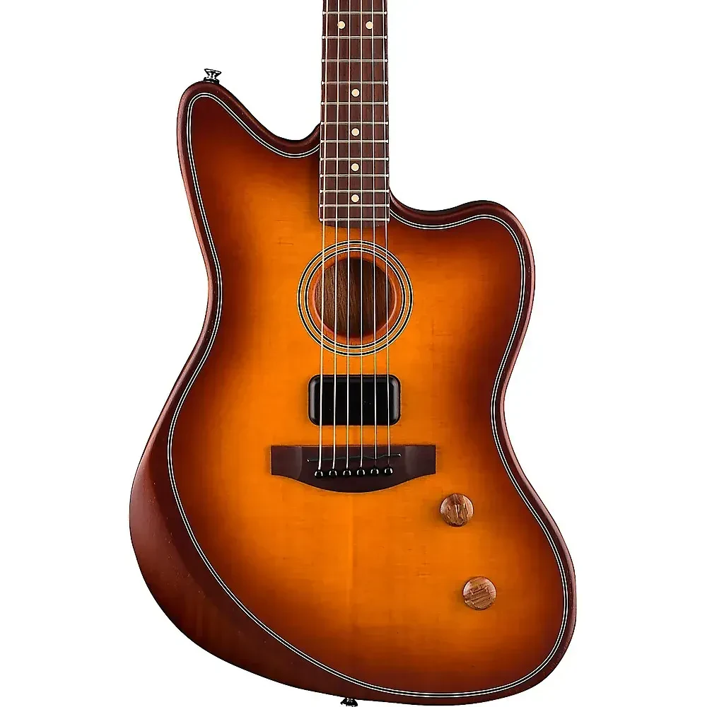 Электроакустическая гитара Fender Acoustasonic Standard Jazzmaster Honey Burst