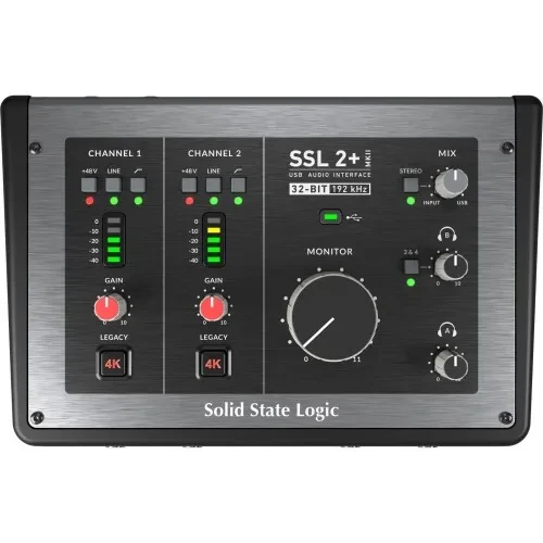 Б/У Аудиоинтерфейс Solid State Logic SSL 2+ MKII