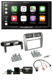 Pioneer 2DIN Lenkrad USB DAB DVD Bluetooth Autoradio für Fiat Grande Punto anthr