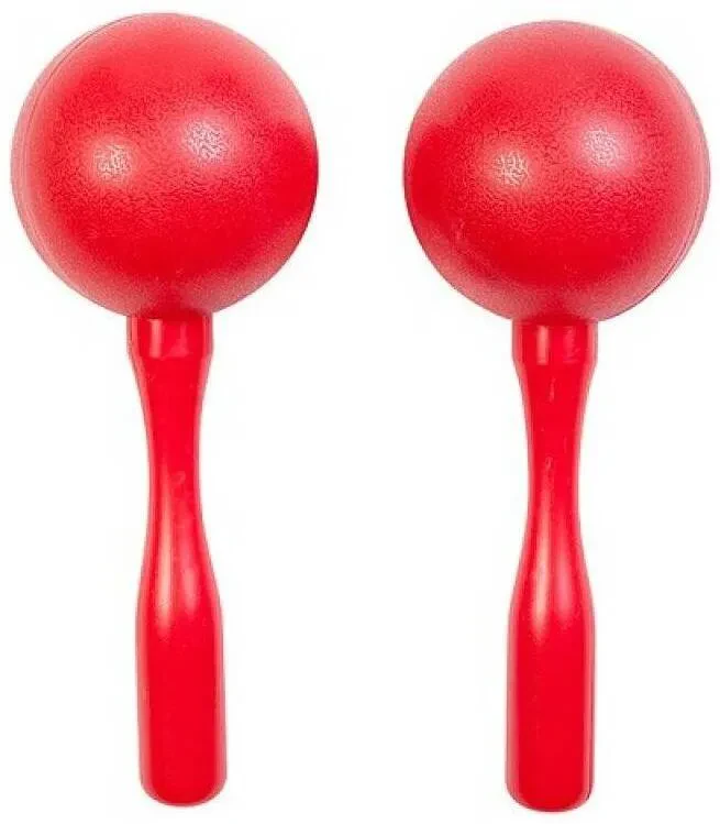 Маракасы TERRIS MRS-P21RD пластиковые, красные