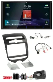 JVC USB Bluetooth 2DIN DAB Lenkrad Autoradio für Hyundai ix20 ab 2010 man. Klima